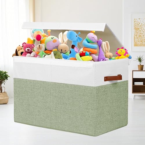 Large Toy Storage Box With Lid Divider, Sturdy Bhutan