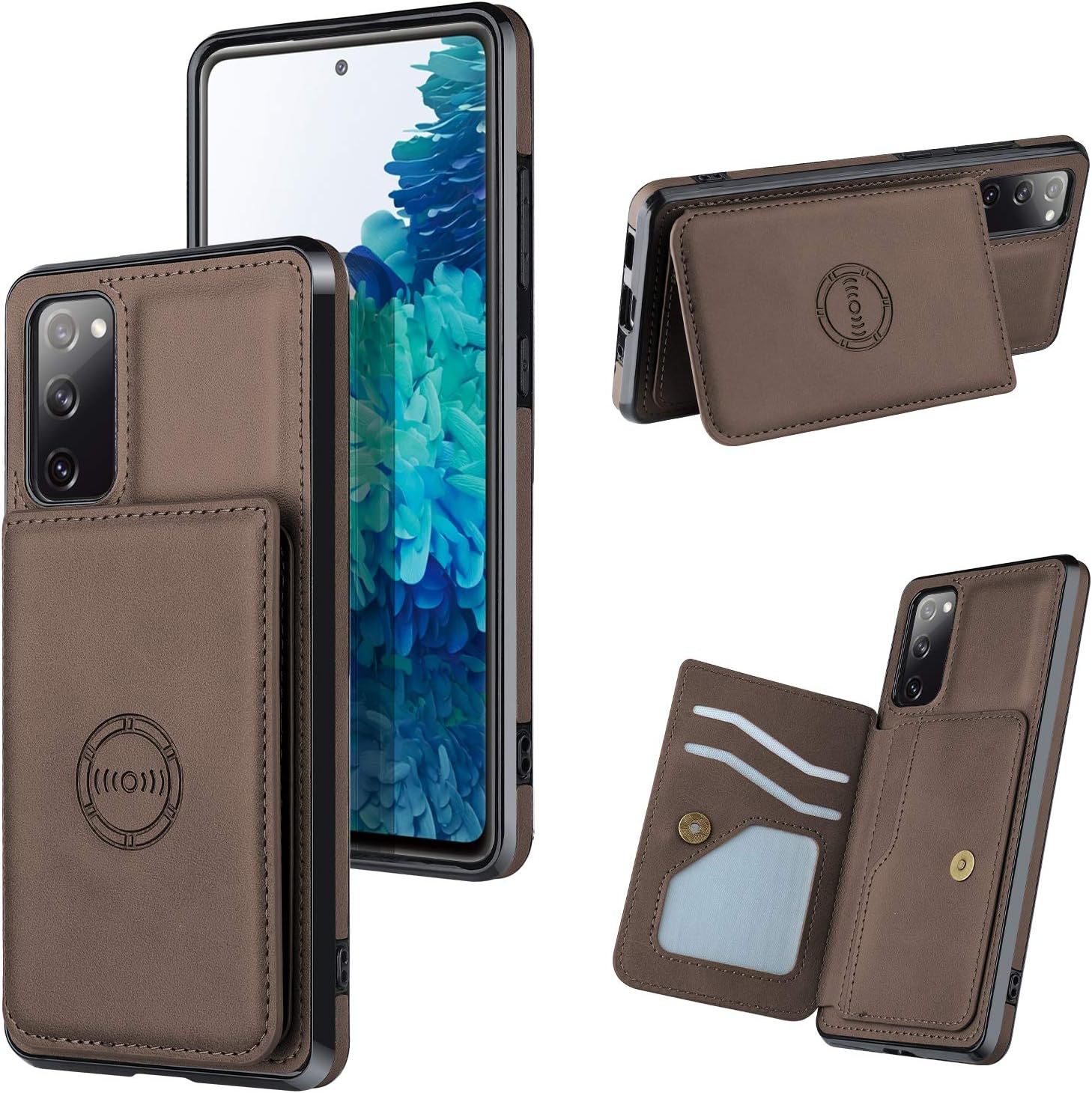 MZELQ Wallet Case for Samsung Galaxy S20 Fe 5G 6.5 Inch with