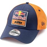 KTM Red Bull Replica Team Curved Cap, Blue/Orange, One Size
