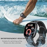 Yoohoo Silicone Watch Band for Fitbit Versa 3 4 Sense Large Size view 4