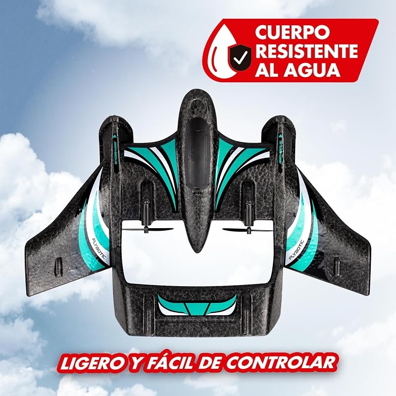 Aqua Wingz Avión RC con Luces LED, Despegue en Agua o Tierra, Espuma EPP Resistente, +10 años, (62004498) — foto 4 de 7
