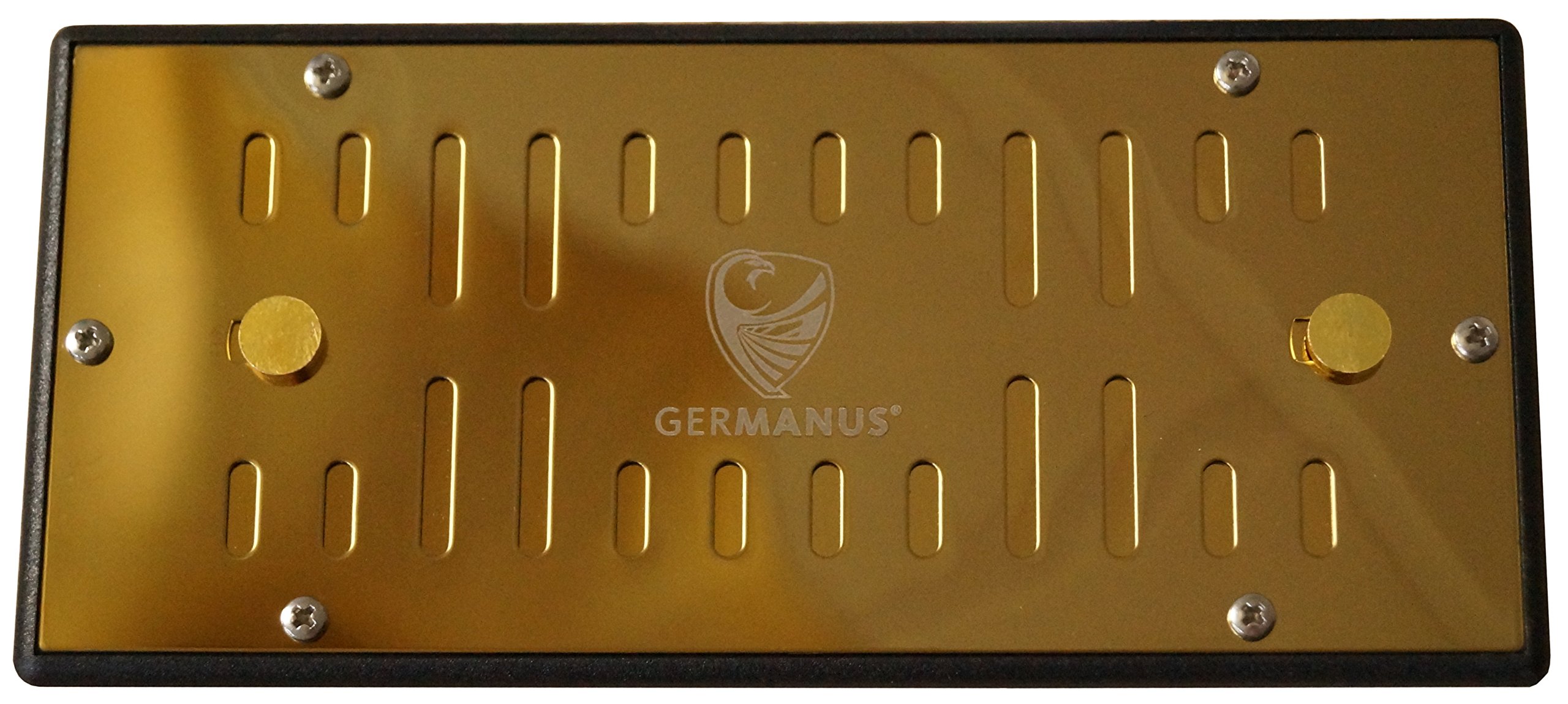 GERMANUS Humidor Humidifier with Crystals Cassette Gold XL II
