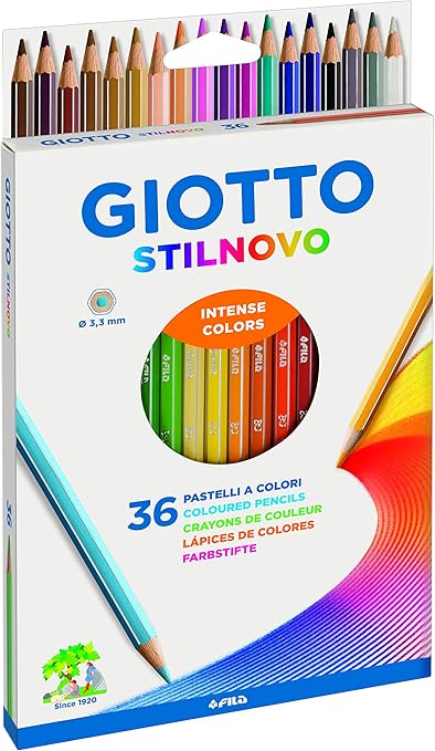 Giotto 2567 - Caja de 36 lápices: Amazon.es: Oficina y papelería