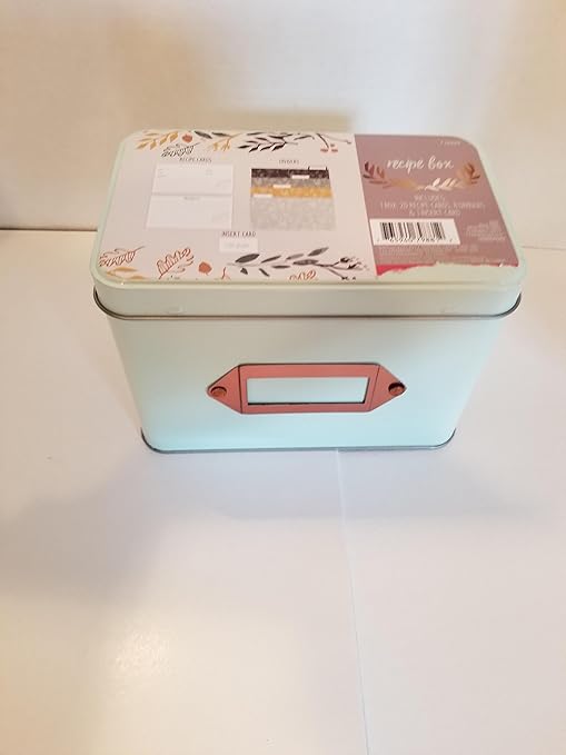 Caja de recetas: Amazon.es: Hogar