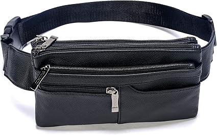 women's genuine leather fanny pack