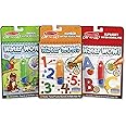 Melissa & Doug On the Go Water Wow! Water-Reveal Activity Pads, 3-pk, Animals, Alphabet, Numbers - 3-Pack Of Reusable No-Mess