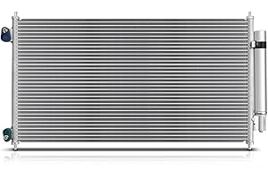 READAIR Air Conditioning A/C Condenser Compatible with 2008-2012 Honda Accord 2.4L 3.5L, 2010-2011 Accord Crosstour 3.5L, 2012-2015 Crosstour 2.4L 3.5L, Replace# 80110TA0A01