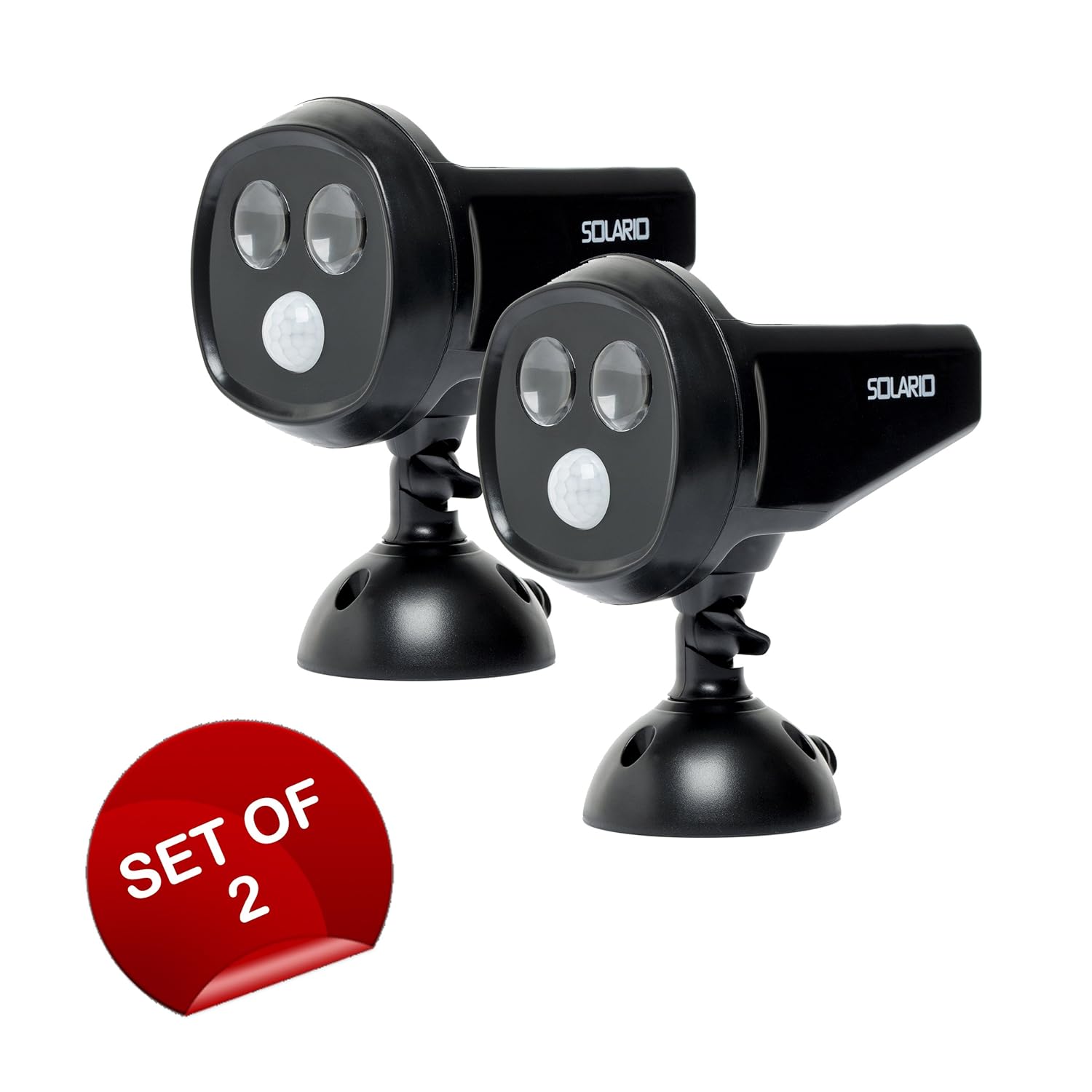 Solar Powered Security Spotlights Motion Activated Lights Wireless Outdoor... eBay