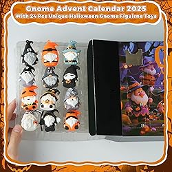 Gnome Advent Calendar 2025,Halloween Countdown