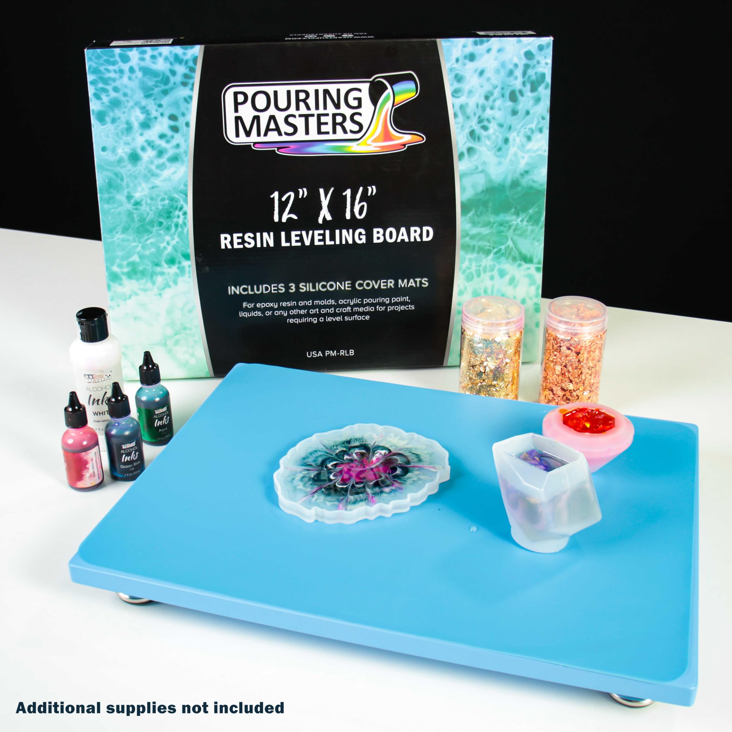 Pouring Masters Leveling Board for Epoxy Resin, 16