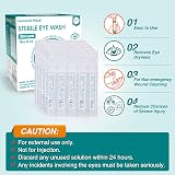 General Medi Eye Wash Sterile Saline Solution 20ml 0.9% Pack of 25 view 2