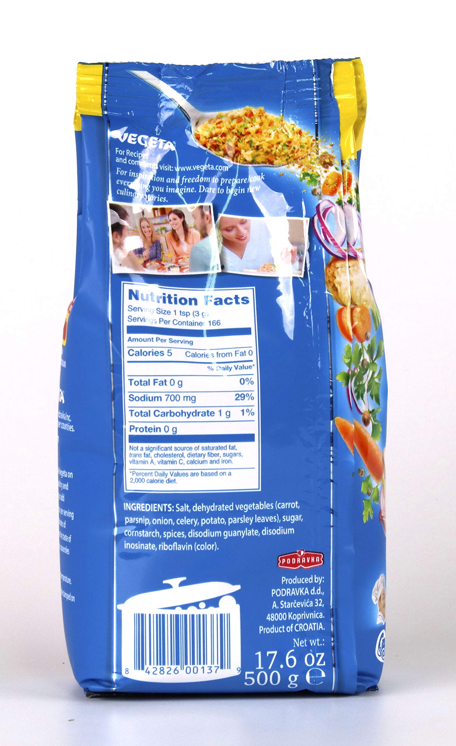 Vegeta, Gourmet Seasoning, No MSG, 17.5oz 500g bag Buy Online in UAE. Grocery Products in