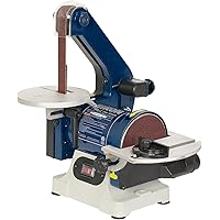 RIKON Power Tools 50-151 Belt with 5" Disc Sander, 1" x 30", Blue