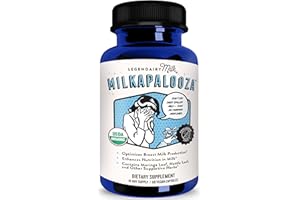 Legendairy Milk Milkapalooza Lactation Supplement for Breastfeeding Moms, Increase Breast Milk Supply with Organic Moringa, Fennel, Nettle, & Shatavari, Vegan Postpartum Essentials Fenugreek-Free 60ct