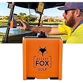 DESERT FOX GOLF Phone Caddy – Adjustable Golf Cart Phone Holder with Secure Strap for Hands-Free GPS & Golf Apps – Universal Fit