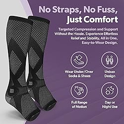 BraceAbility Compression Socks for Circulation