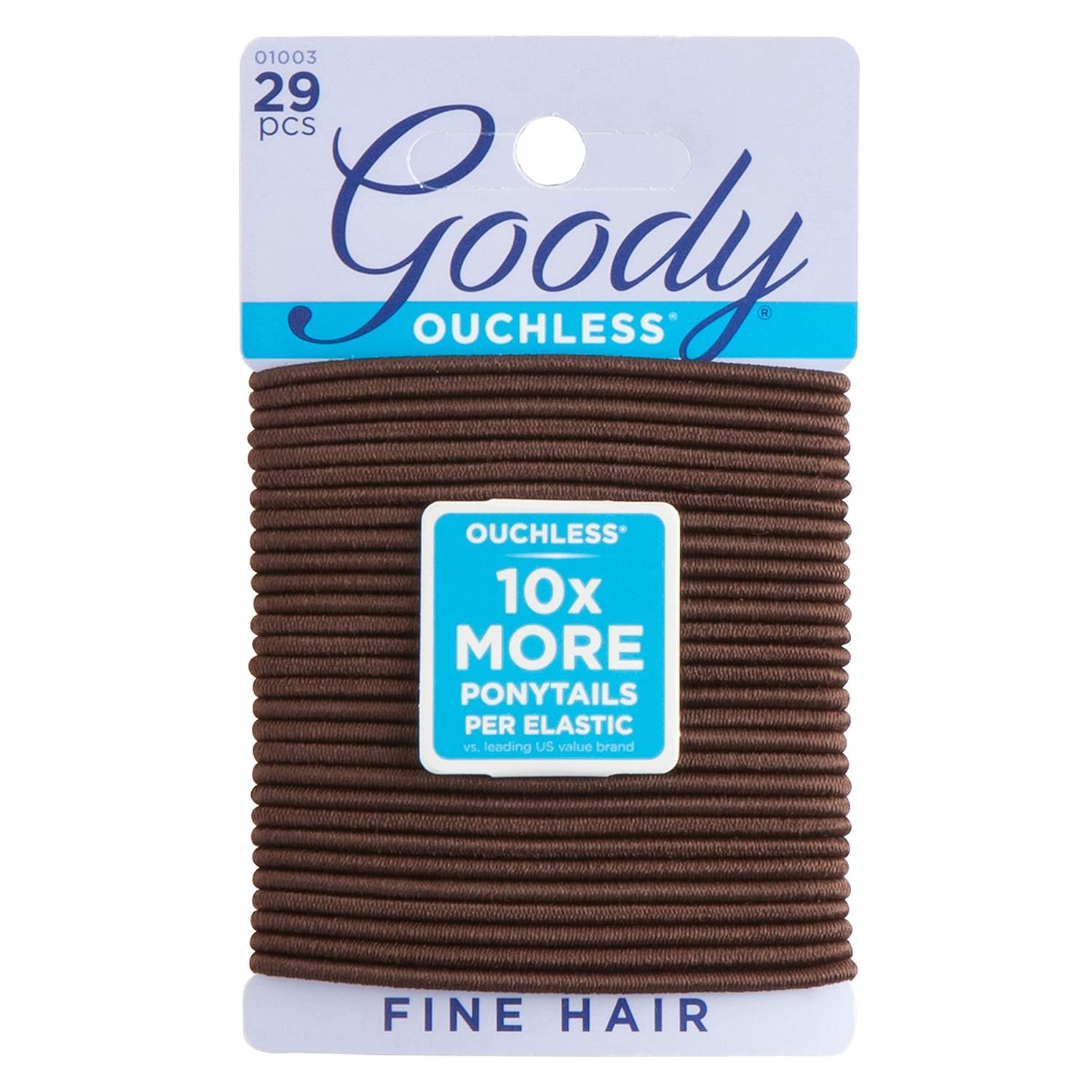 Amazon Com Goody Hair Women S Ouchless Hair Elastics Brown 29
