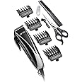 Andis Ultra Clip Adjustable Blade 10-Piece Home Haircut Kit, Black