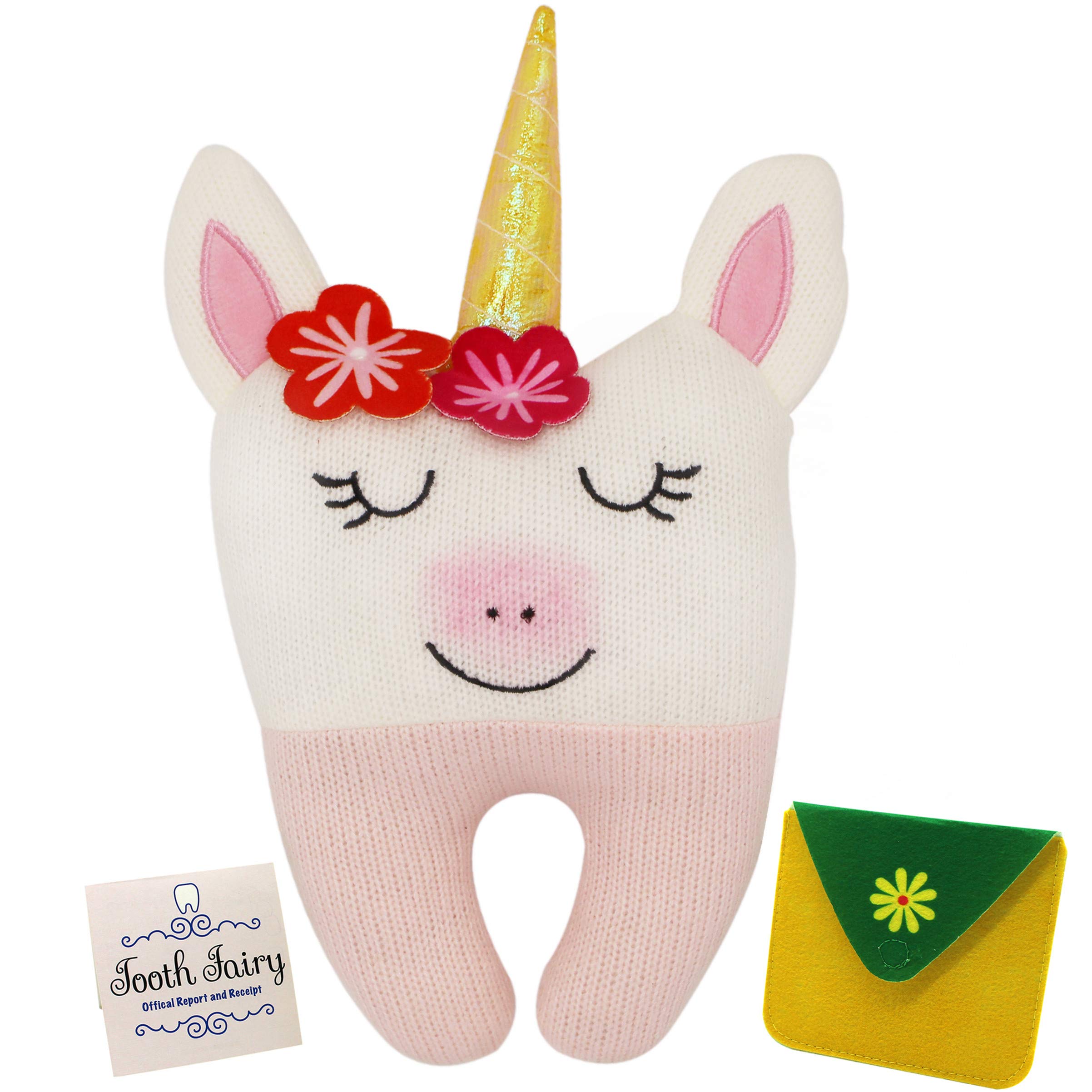 Tooth Fairy Pillow For Girls Unicorn Themed Keepsake Pillow Set
