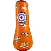 Socker Bopper Power Bag Standing Inflatable Punching Bag for Kids | Bop &amp; Punch, Agility-Balance-Coordination-Athletic Development, Indoor or Outdoor Active Play