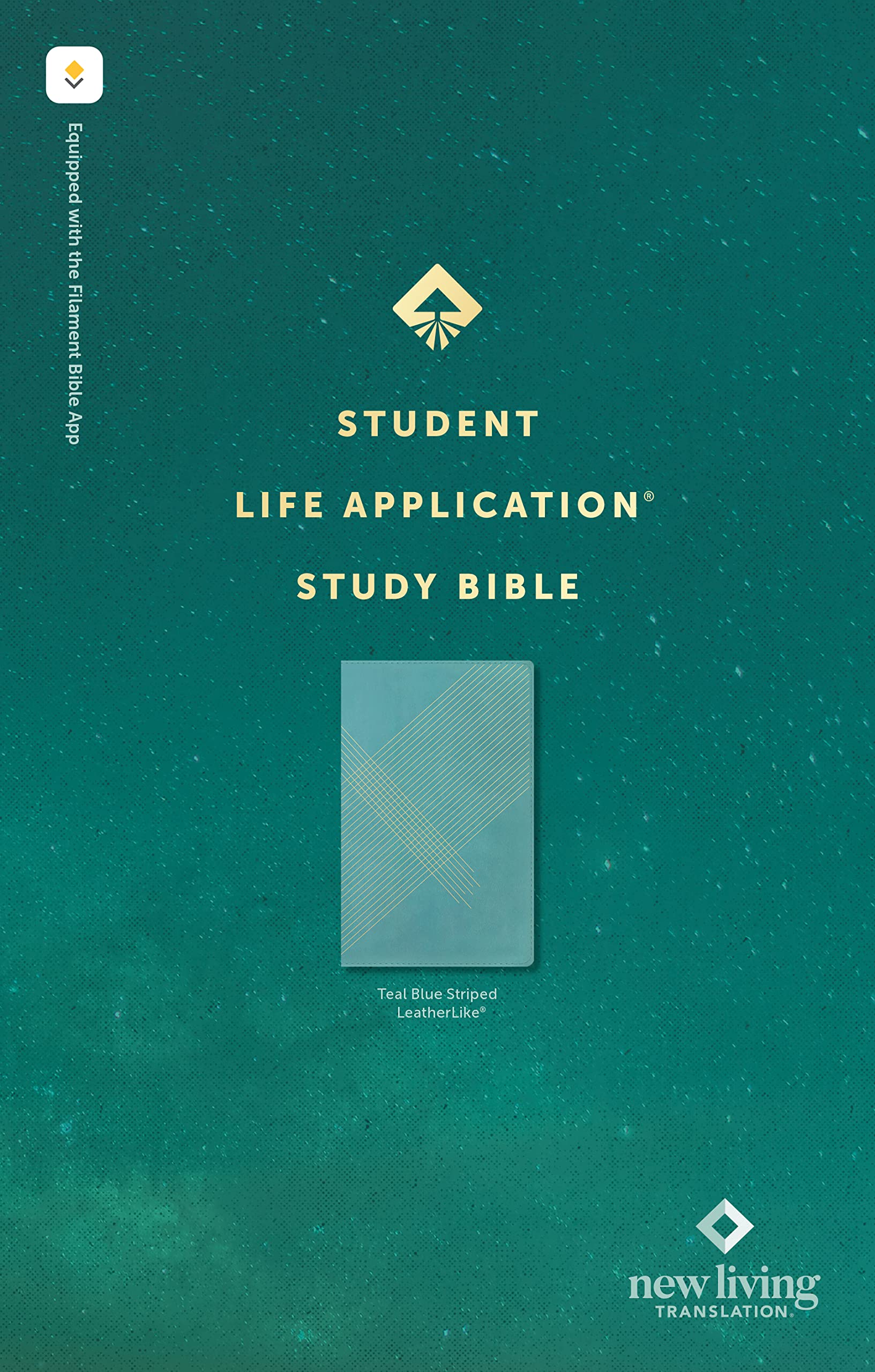 NLT Student Life Application Study Bible, Filament Enabled (LeatherLike, Teal Blue Striped, Red Letter) NLT Student Life Application Study Bible, Filament Enabled (LeatherLike, Teal Blue Striped, Red Letter) Imitation Leather