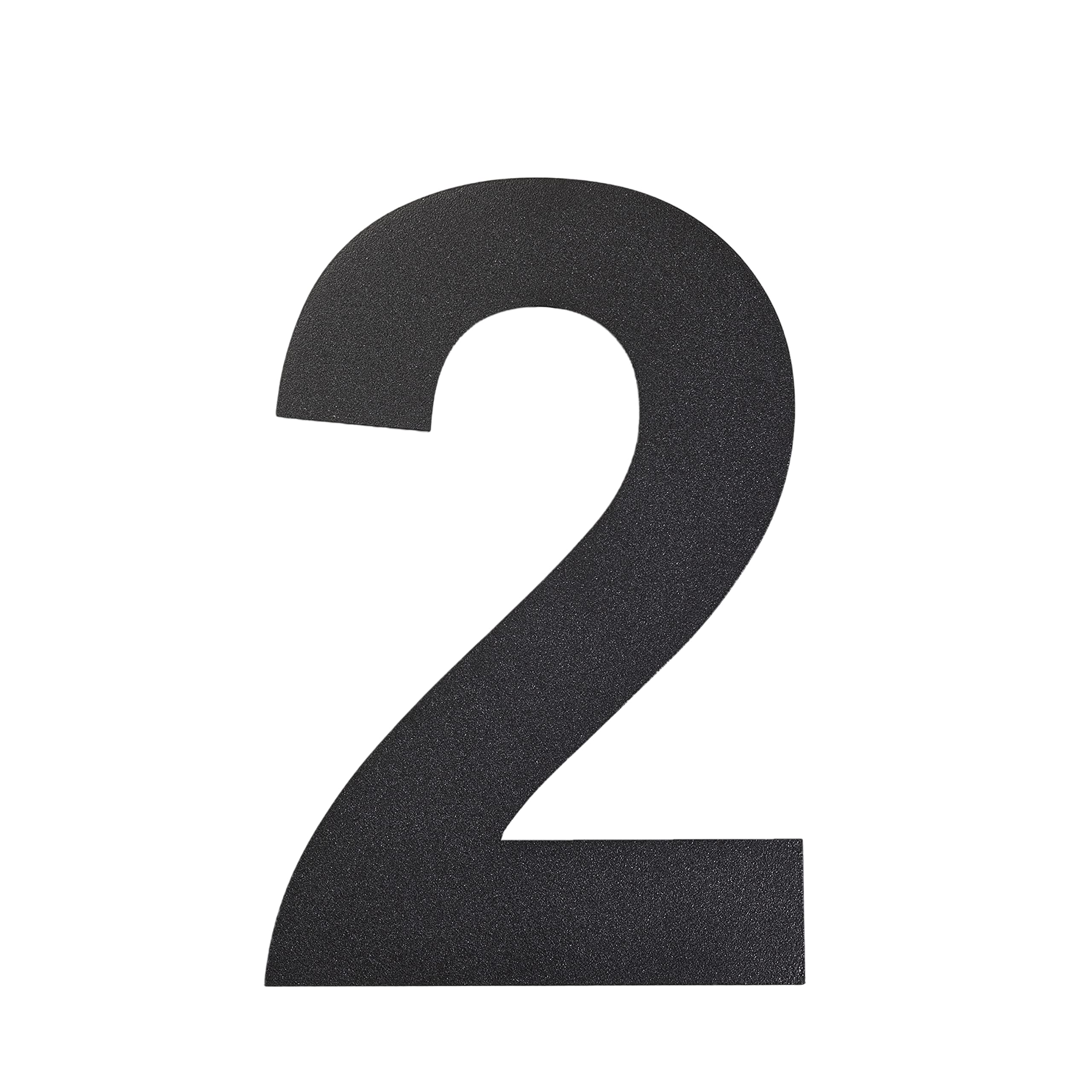 nanlyiau 6in/15.3cm Floating House Number Black House Number Black Door Number Stainless Steel House Numbers Made of solid 304 Stainless Steel Floating Appearance Address Numbers(2)