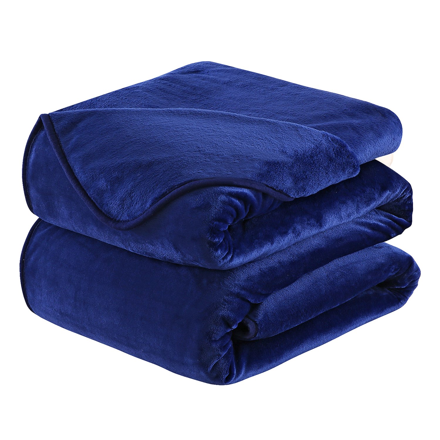 HOZY Fleece Blanket Queen Size Luxury Super Soft Warm Fuzzy