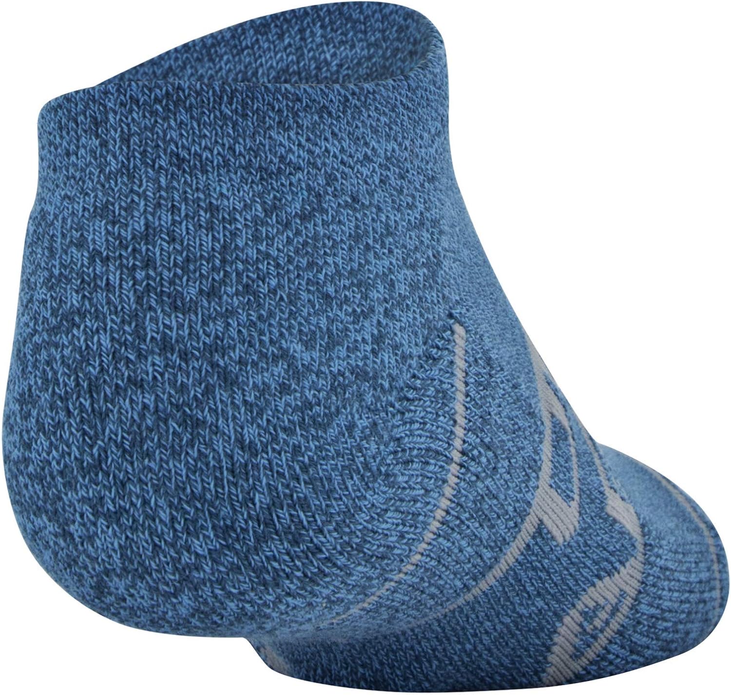 Under Armour Youth Essential Lite No Show Socks, 6-Pairs, Blue/Assorted, Shoe Size: Youth 13.5K-4Y : Clothing