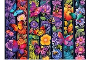 EIBEILI Diamond Painting Kits for Adults, Flowers 5D Diamond Art Kits for Beginner DIY Full Drill Diamond Dots Crystal Craft Kits for Home Wall Decor Gifts 11.8x15.7 inch