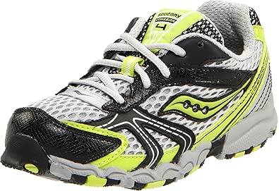 Saucony Cohesion 6 Girls Non-Tie Sneakers Navy Pink Silver Toddler Size 6 1/2 M