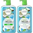 Herbal Essences Moisturizing Shampoo and Conditioner Set, Paraben Free, Hello Hydration, Safe for Color-Treated Hair, Coconut, Blue, 29.2 fl oz