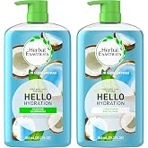 Herbal Essences Moisturizing Shampoo and Conditioner Set, Paraben Free, Hello Hydration, Safe for Color-Treated Hair, Coconut, Blue, 29.2 fl oz