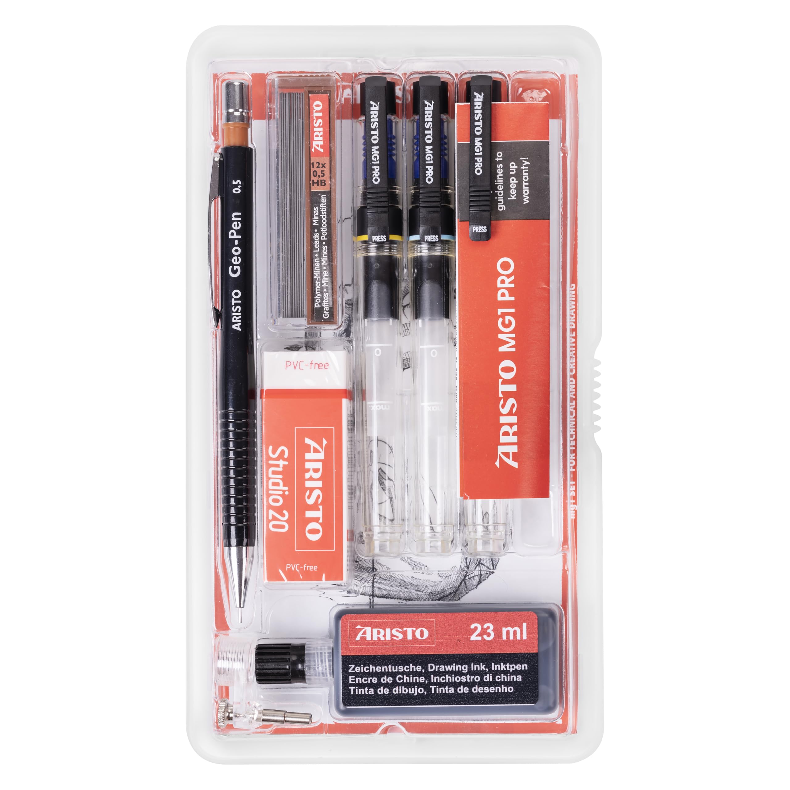 Aristo AH64151 MG1 Studio Set with Ink Pen