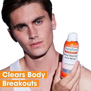 acnefree body clearing acne spray 5 oz