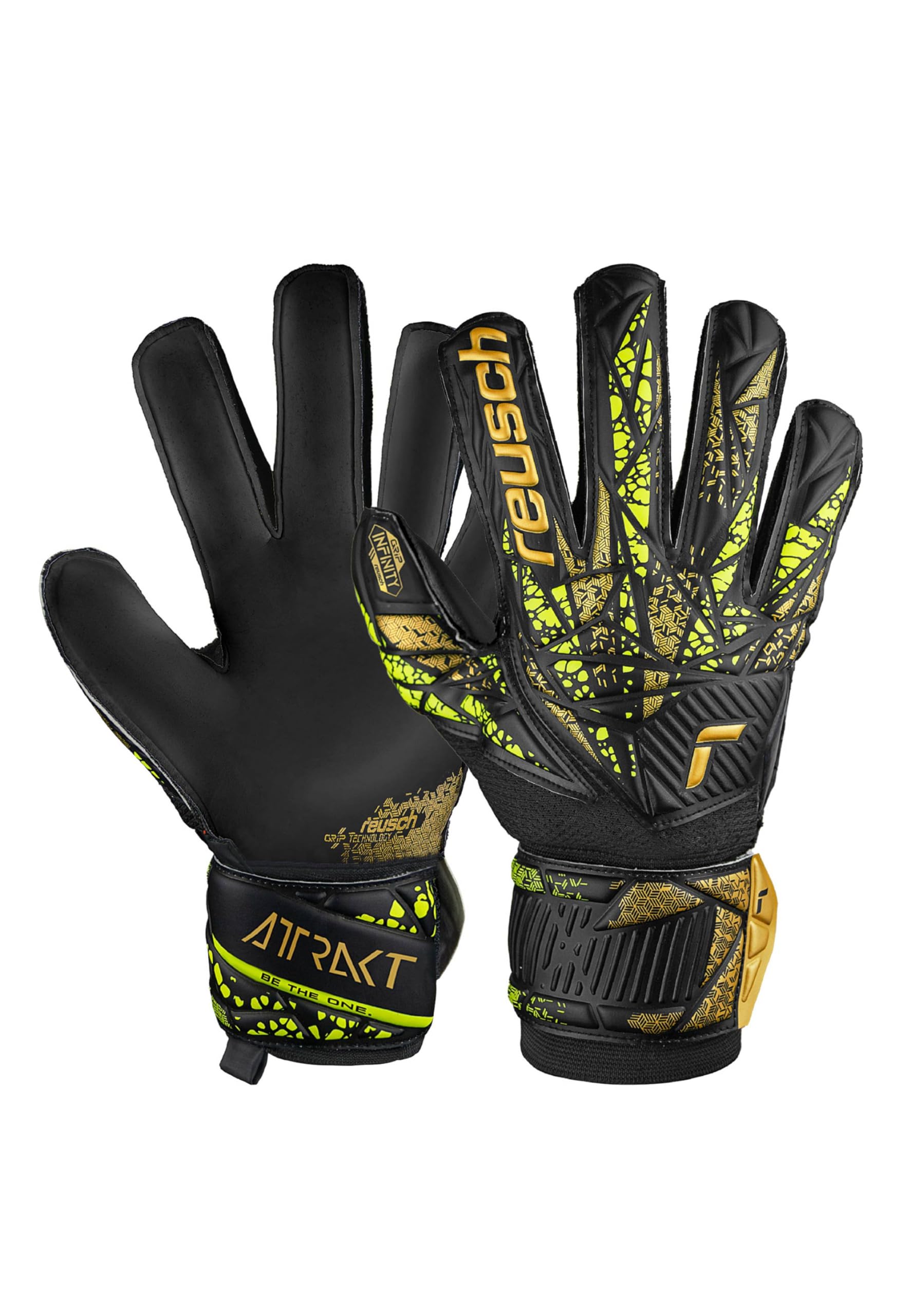 Reusch Attrakt Infinity Finger Support Goalkeeper
