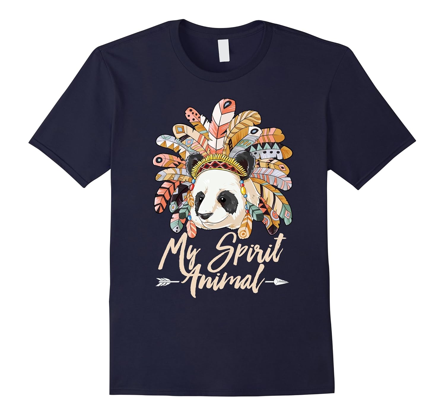 Pandas Are My Spirit Animal T Shirt Funny Panda Bear Gifts-ANZ