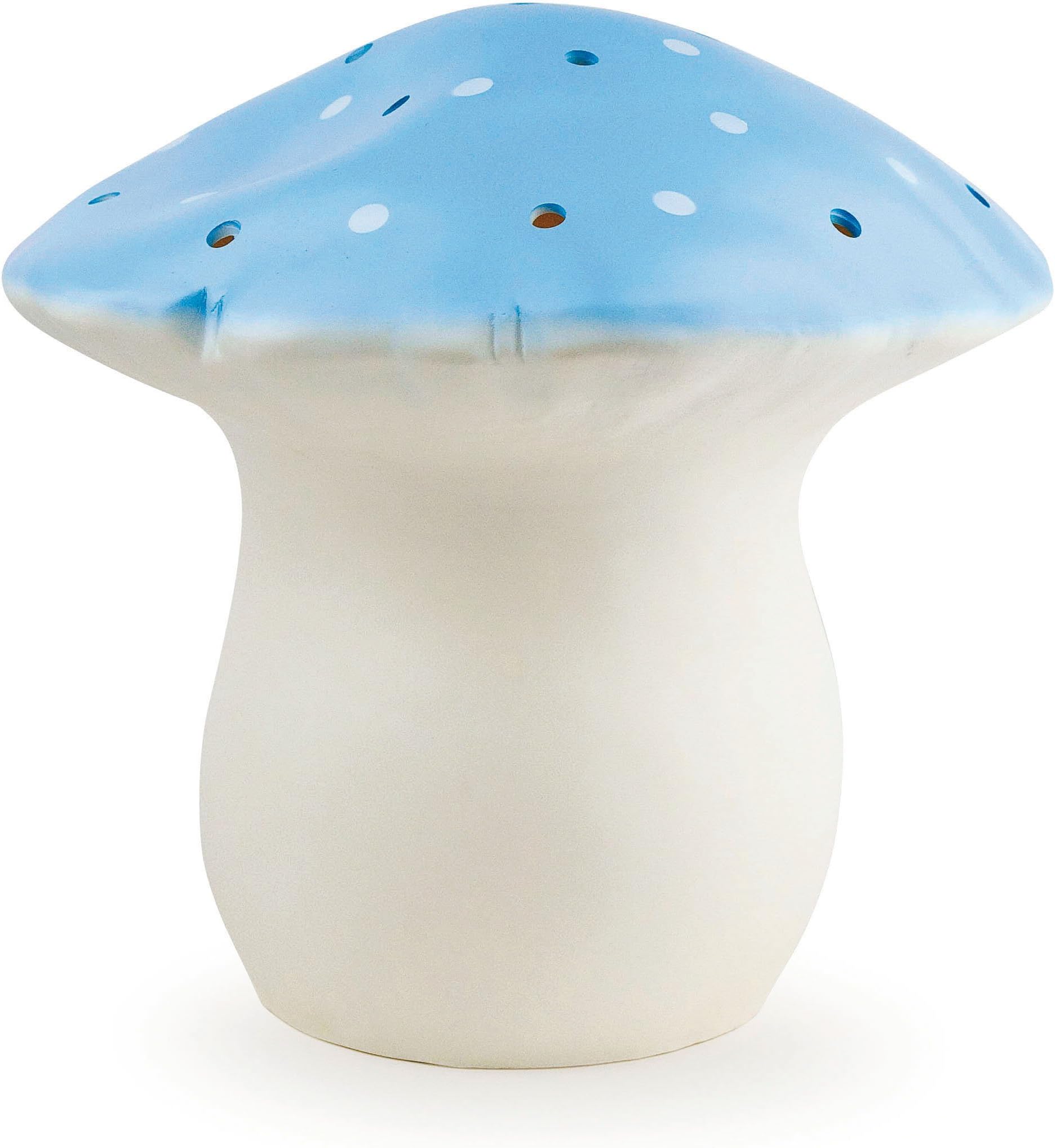 Egmont Large Mushroom Blue Night Lamp With Plug