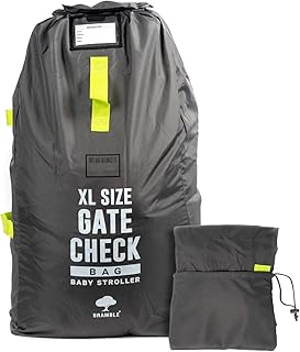 Extra Große Transporttasche Reisetasche für Kinderwagen Kinderbuggy Kindersitz Autokindersitz - Langlebige & Wasserdichte - Flugzeug Gate Check In - Einfach zu Identifizieren am Flughafen Gepäckband