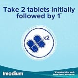 Imodium Dual Action Diarrhoea Relief 6 Tablets Loperamide Simethicone view 7