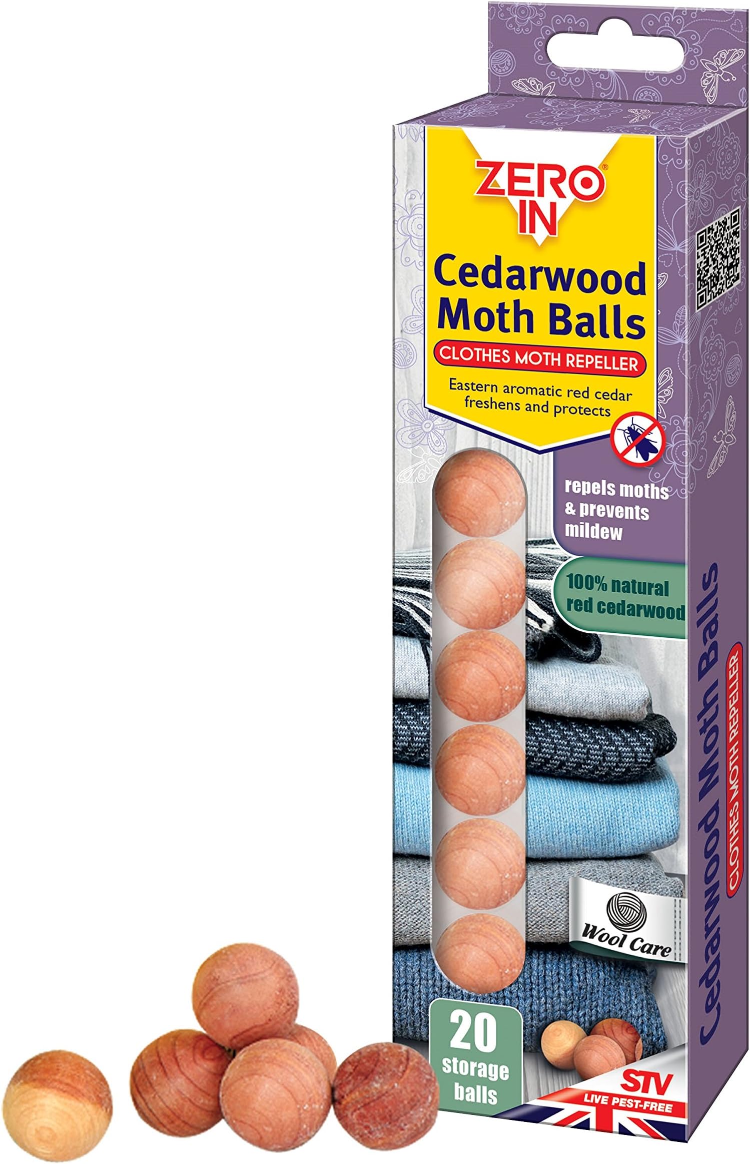 Toolbank Stv STV031 Cedar Balls, Box of 24