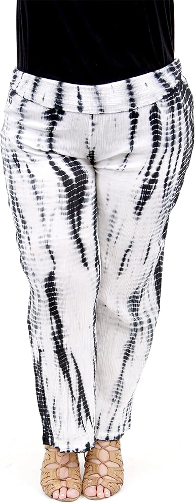 plus size tie dye pants