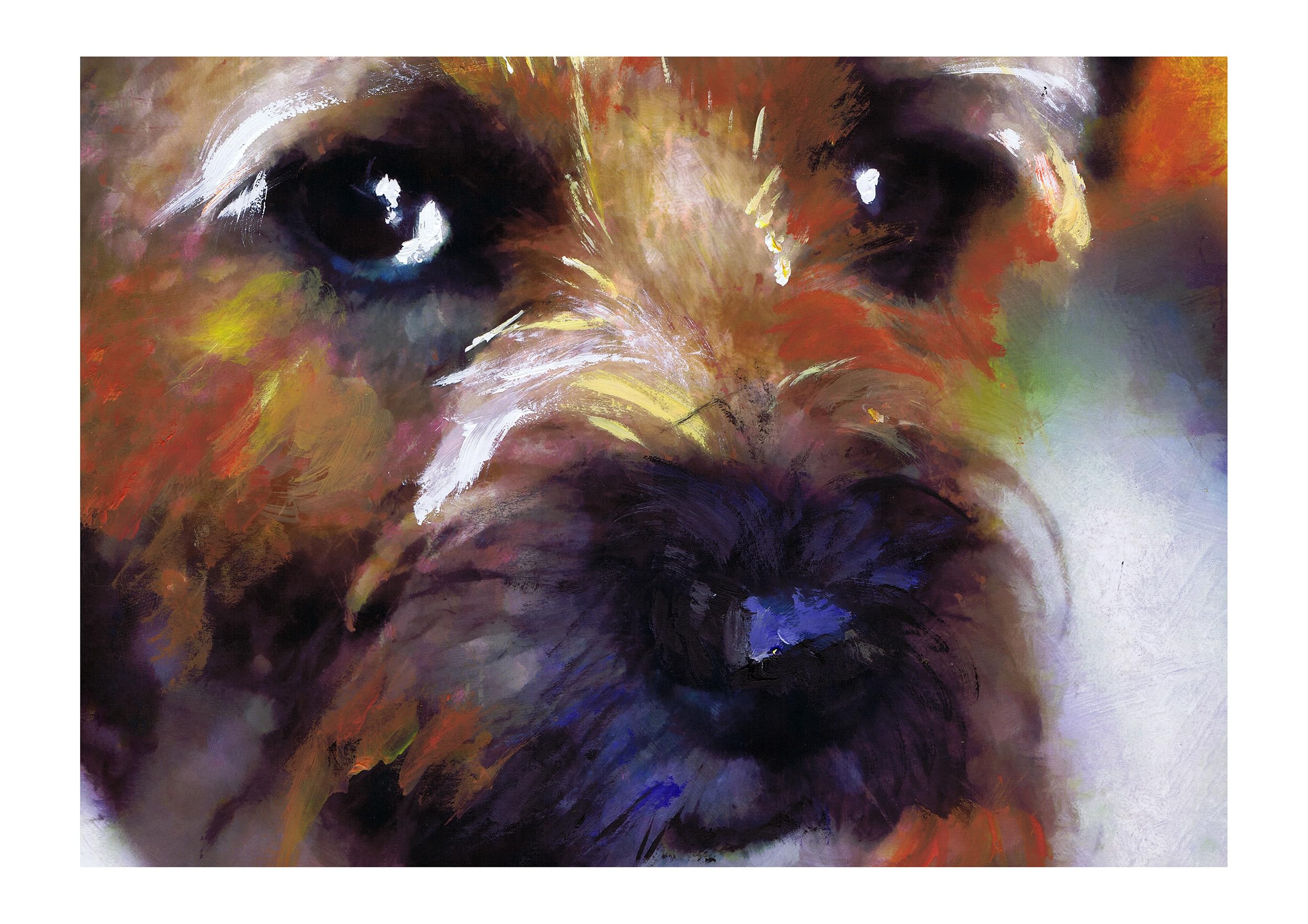 Border Terrier Wall Art Print, Dog Picture, Home Decor