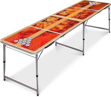 Best Choice Products 8 Portable Beer Pong Table Foldable Outdoor Game Set Amazon Co Uk Kitchen Home