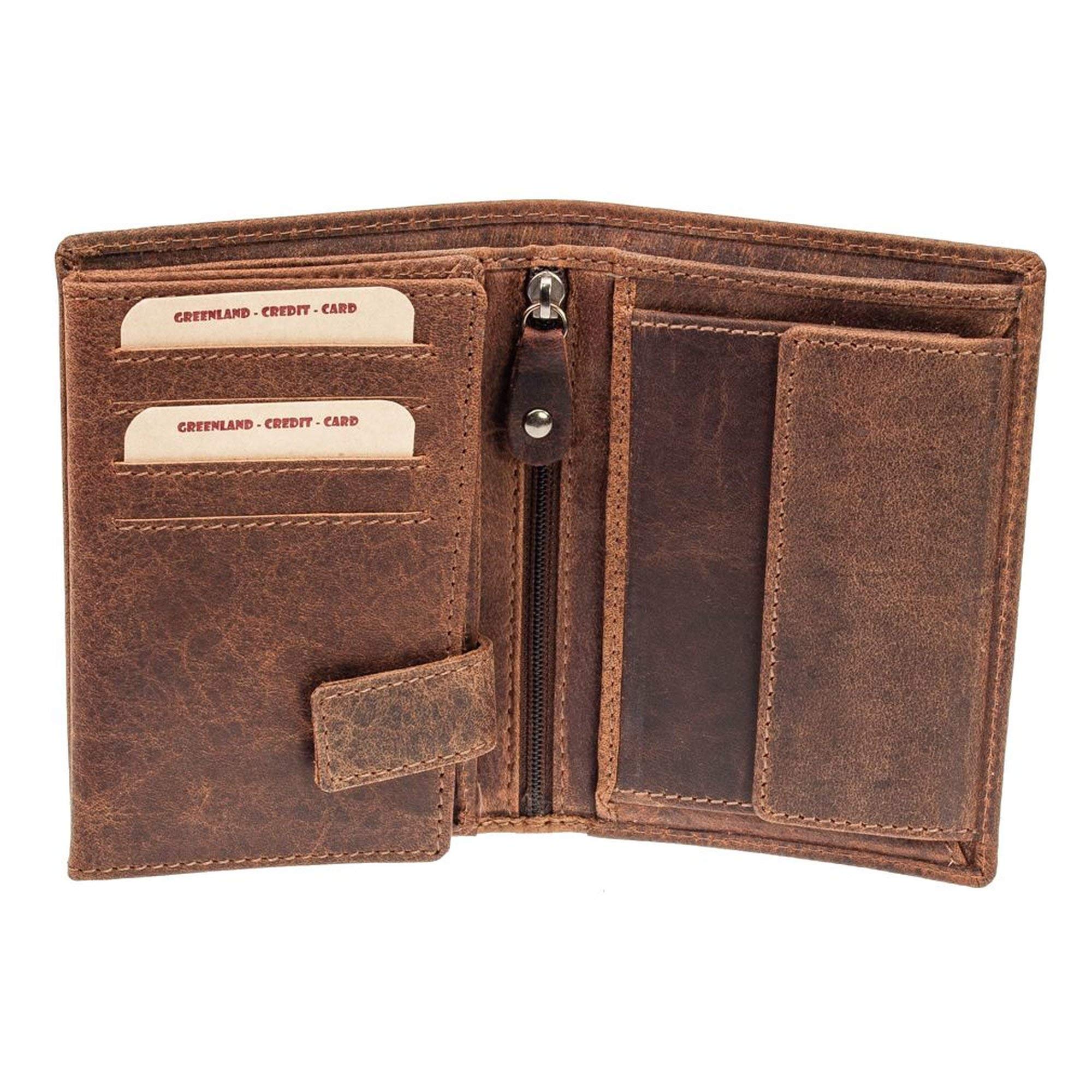 Greenland Nature Montana Wallet Leather 9.5 cm