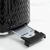 Daewoo Argyle 2 Slice Toaster Defrost Reheat Browning 7 Settings Black view 3