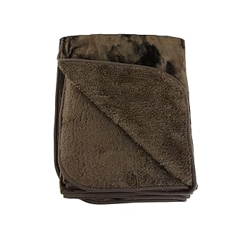 Gözze Wohn- und Kuscheldecke, Cashmere-Feeling, Schoko, 130 x 170 cm, 40024-72-1317