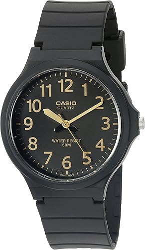 casio quartz black