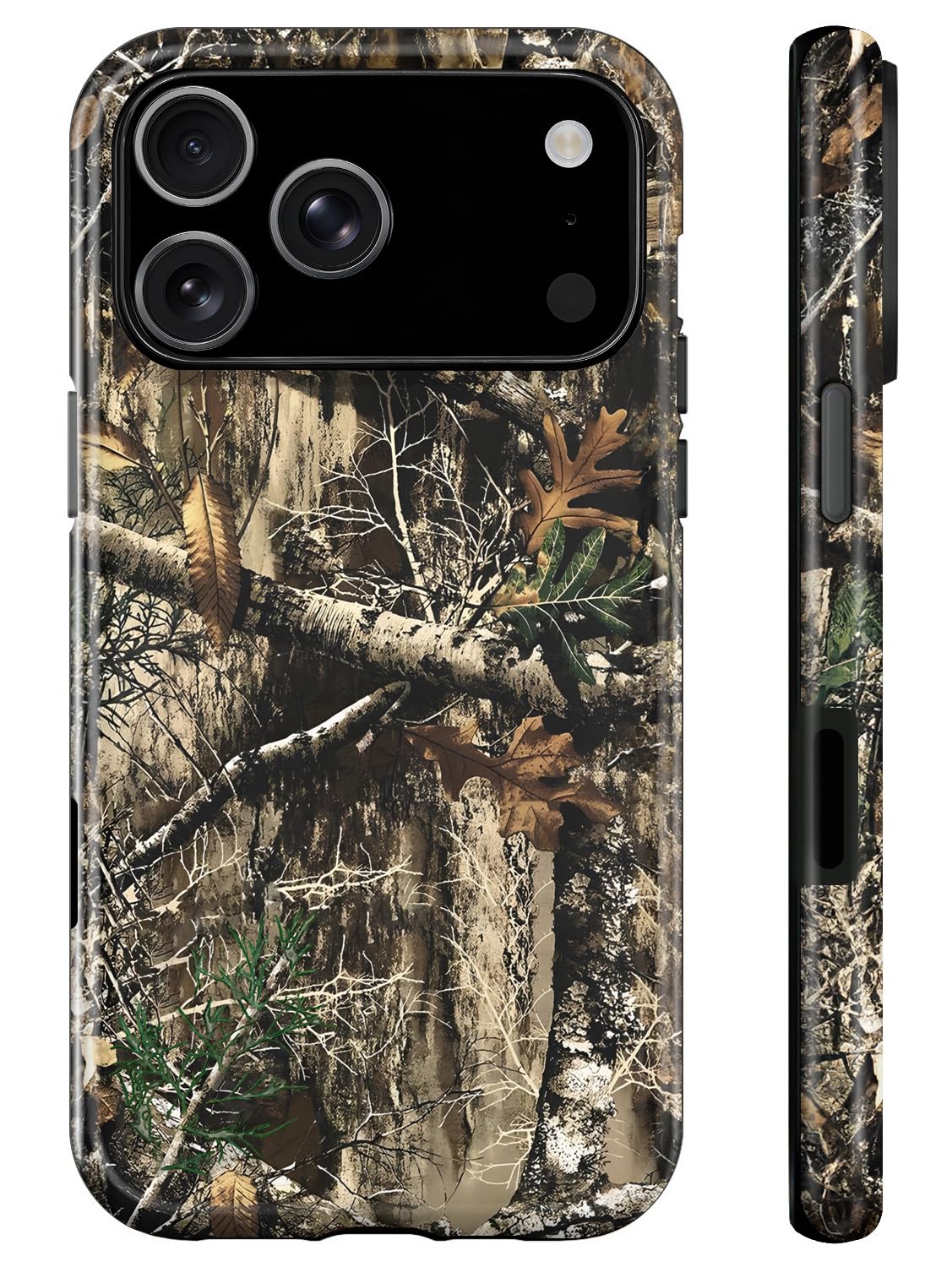Generic Case for iPhone 17 Pro Max,Camo Camouflage Phone Case for Men Girls Boy Kids Women,Dual-Layer Hard Shell Silicone Cover Shockproof Protective Case for iPhone 17 Pro Max