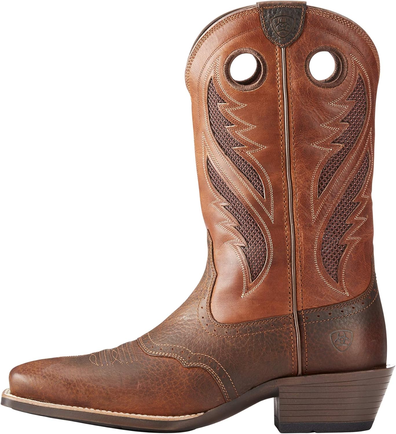 venttek ultra narrow square toe western boot