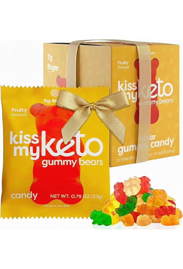 Amazon.com : Kiss My Keto Candy Variety 30-Pack | Low Sugar (2g